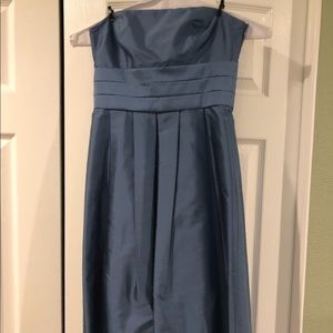 Ann Taylor Bridesmaid Dress Strapless Size 0